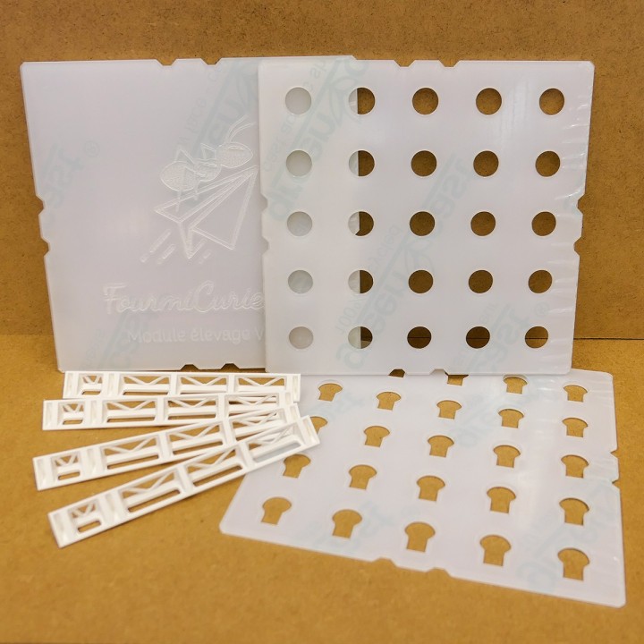 Module d'élevage pour 25 tubes