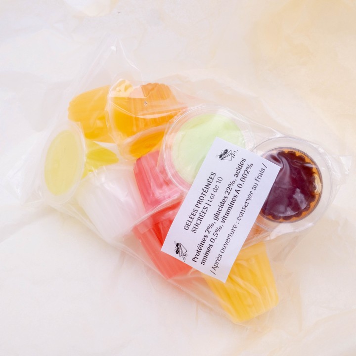 Gélées protéinées sucrées - Unité - lot de 5 - Lot de 10 | FourmiCurieuse