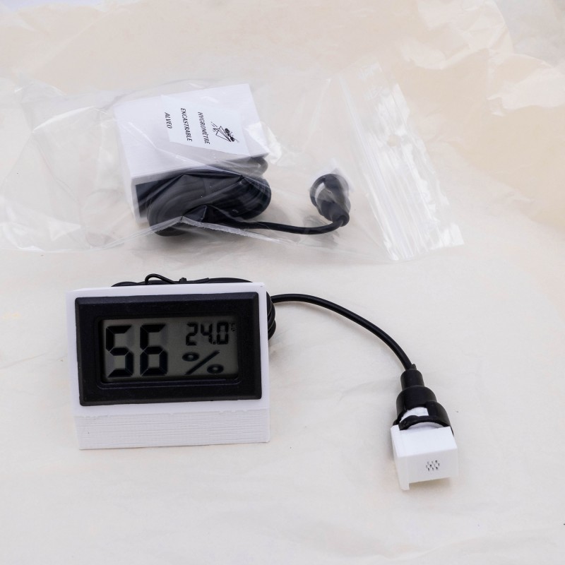 Hygromètre toutenun mesure digitale avec sonde FourmiCurieuse
