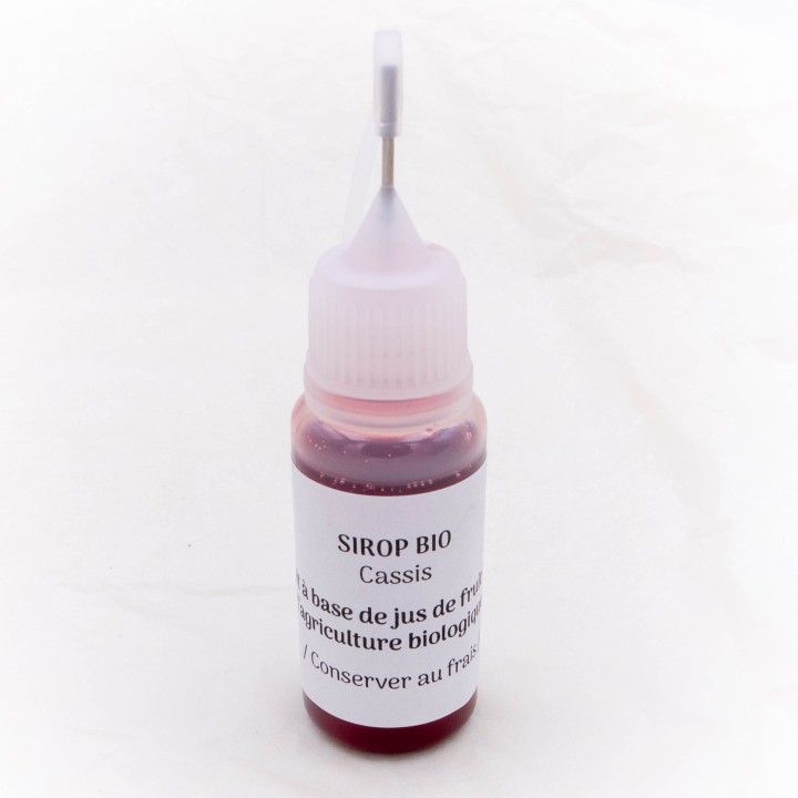 Fiole de sirop Bio avec embout d'application | Fourmicurieuse