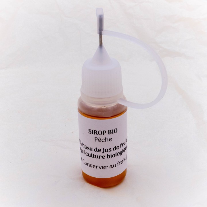 Fiole de sirop Bio avec embout d'application | Fourmicurieuse