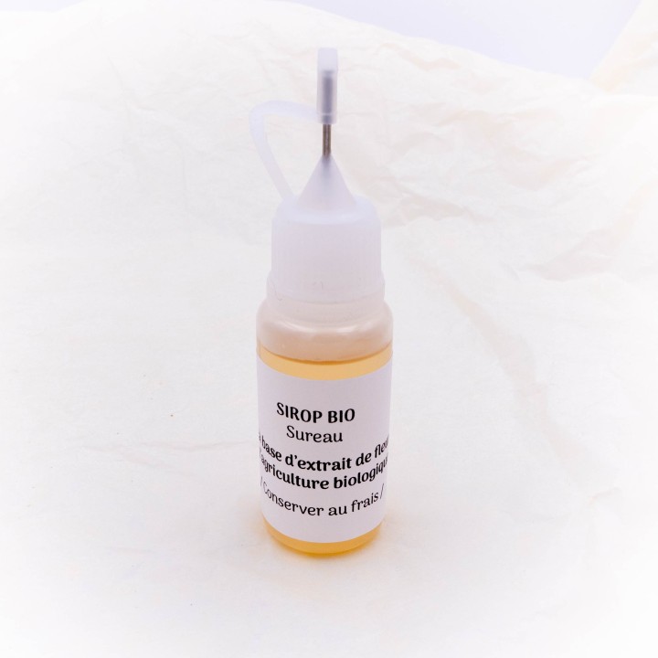 Fiole de sirop Bio avec embout d'application | Fourmicurieuse
